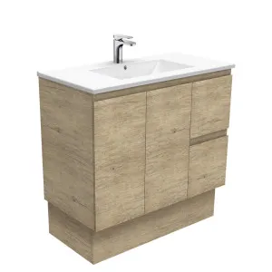 Dolce Edge Scandi Oak 900 Vanity On Kickboard by Fienza, a Vanities for sale on Style Sourcebook