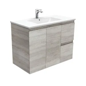 Dolce Edge Industrial 900 Wall-Hung Vanity by Fienza, a Vanities for sale on Style Sourcebook