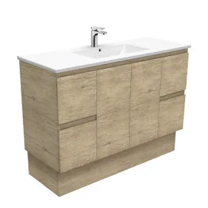 Dolce Edge Scandi Oak 1200 Vanity On Kickboard by Fienza, a Vanities for sale on Style Sourcebook