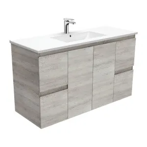 Dolce Edge Industrial 1200 Wall-Hung Vanity by Fienza, a Vanities for sale on Style Sourcebook