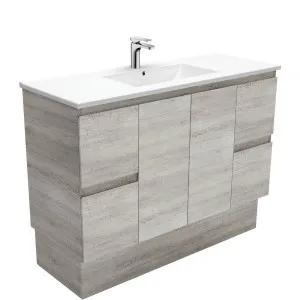 Dolce Edge Industrial 1200 Vanity On Kickboard by Fienza, a Vanities for sale on Style Sourcebook