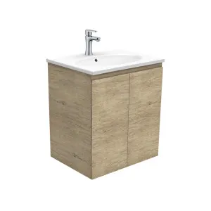 Rotondo Edge Scandi Oak 600 Wall-Hung Vanity by Fienza, a Vanities for sale on Style Sourcebook