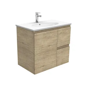 Rotondo Edge Scandi Oak 750 Wall-Hung Vanity by Fienza, a Vanities for sale on Style Sourcebook