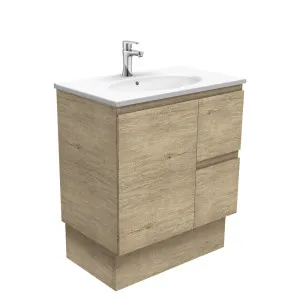 Rotondo Edge Scandi Oak 750 Vanity On Kickboard by Fienza, a Vanities for sale on Style Sourcebook