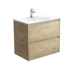 Rotondo Amato 750 Scandi Oak Wall-Hung Vanity by Fienza, a Vanities for sale on Style Sourcebook