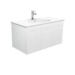 Rotondo Mila 900 Wall-Hung Vanity, Left Drawer by Fienza, a Vanities for sale on Style Sourcebook