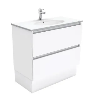 Rotondo Quest 900 Vanity On Kickboard by Fienza, a Vanities for sale on Style Sourcebook