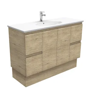 Rotondo Edge Scandi Oak 1200 Vanity On Kickboard by Fienza, a Vanities for sale on Style Sourcebook