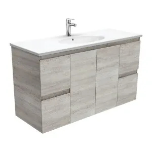 Rotondo Edge Industrial 1200 Wall-Hung Vanity by Fienza, a Vanities for sale on Style Sourcebook