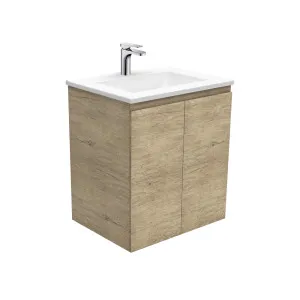 Vanessa Edge Scandi Oak 600 Wall-Hung Vanity by Fienza, a Vanities for sale on Style Sourcebook