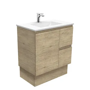 Vanessa Edge Scandi Oak 750 Vanity On Kickboard by Fienza, a Vanities for sale on Style Sourcebook