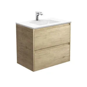 Vanessa Amato 750 Scandi Oak Wall-Hung Vanity by Fienza, a Vanities for sale on Style Sourcebook