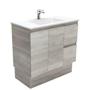 Vanessa Edge Industrial 900 Vanity On Kickboard by Fienza, a Vanities for sale on Style Sourcebook