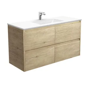 Vanessa Amato 1200 Scandi Oak Wall-Hung Vanity by Fienza, a Vanities for sale on Style Sourcebook