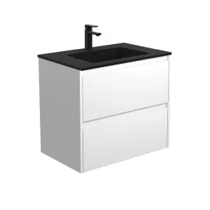 Montana Amato 750 Satin White Wall-Hung Vanity by Fienza, a Vanities for sale on Style Sourcebook