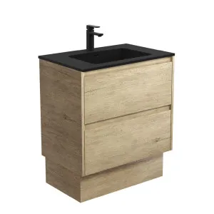 Montana Amato 750 Scandi Oak Vanity On Kick by Fienza, a Vanities for sale on Style Sourcebook