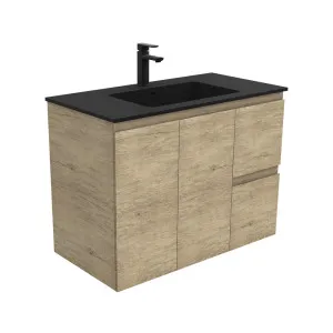 Montana Edge Scandi Oak 900 Wall-Hung Vanity by Fienza, a Vanities for sale on Style Sourcebook