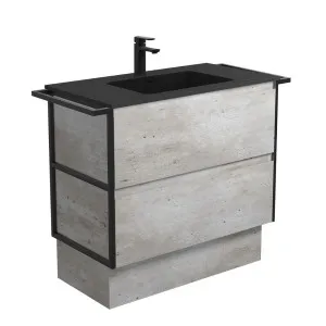 Montana Amato 900 Industrial Vanity, Twin Towel Rails And Kick by Fienza, a Vanities for sale on Style Sourcebook