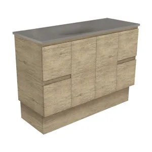 Satori Edge 1200 Scandi Oak Vanity On Kick by Fienza, a Vanities for sale on Style Sourcebook