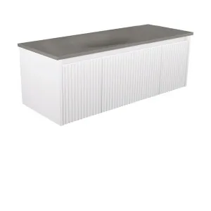 Satori Alina Satin White 1200 Wall-Hung Vanity by Fienza, a Vanities for sale on Style Sourcebook