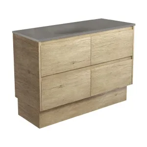 Satori Amato 1200 Scandi Oak Vanity On Kick, Scandi Oak Panels by Fienza, a Vanities for sale on Style Sourcebook