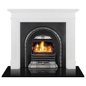 Alston Mantel, White by Schots Home Emporium, a Fireplaces for sale on Style Sourcebook