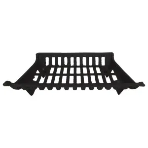 610mm Basket Cast Iron Grate, Black by Schots Home Emporium, a Fireplaces & Accessories for sale on Style Sourcebook