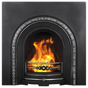 Lux Cast Iron Premium Insert, Polish Detail by Schots Home Emporium, a Fireplaces & Accessories for sale on Style Sourcebook