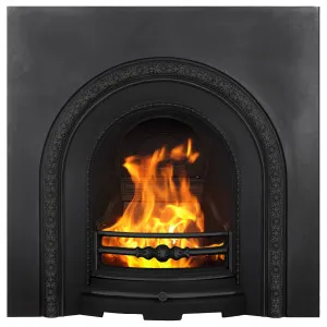 Lux Cast Iron Premium Insert, Black by Schots Home Emporium, a Fireplaces & Accessories for sale on Style Sourcebook