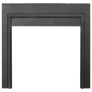 Hampton 990x990mm Cast Iron Fascia, Black by Schots Home Emporium, a Fireplaces & Accessories for sale on Style Sourcebook