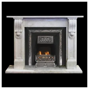 George Mantel, White by Schots Home Emporium, a Fireplaces for sale on Style Sourcebook