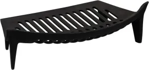 Hob 43cm x 25cmCurved Cast Iron Grate, Black by Schots Home Emporium, a Fireplaces & Accessories for sale on Style Sourcebook