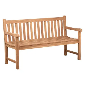 Binta 150cm Teak Bench, Natural Sanded by Schots Home Emporium, a Outdoor Benches for sale on Style Sourcebook