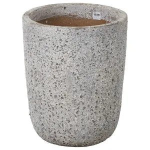 Varana Pot 45cm Ironstone Atlantis White by Schots Home Emporium, a Baskets, Pots & Window Boxes for sale on Style Sourcebook