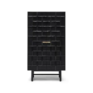 Ares Cabinet Black by Horgans, a Sideboards, Buffets & Trolleys for sale on Style Sourcebook