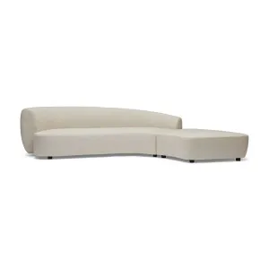 Celine Sectional Sofa Ivory Right by Horgans, a Sofas for sale on Style Sourcebook