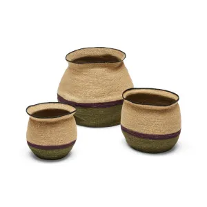 Como Basket Set 3 by Horgans, a Baskets & Boxes for sale on Style Sourcebook