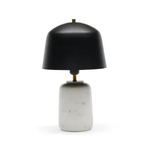 Dane White Marble Lamp by Horgans, a Table & Bedside Lamps for sale on Style Sourcebook