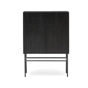 Darwin Sheesham Cabinet Black by Horgans, a Sideboards, Buffets & Trolleys for sale on Style Sourcebook