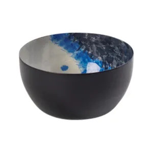 Emaye Bowl Blue Small by Horgans, a Decorative Plates & Bowls for sale on Style Sourcebook