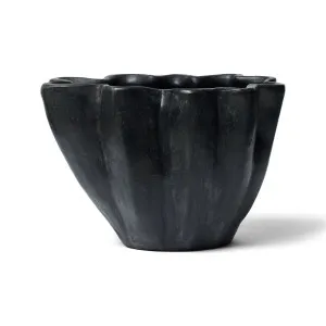 Hasna Vase Black by Horgans, a Vases & Jars for sale on Style Sourcebook