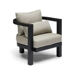 Java Outdoor Chair Black & Taupe by Horgans, a Outdoor Chairs for sale on Style Sourcebook