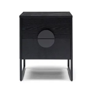 Luna II Bedside Black by Horgans, a Bedside Tables for sale on Style Sourcebook