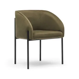 Maddox Dining Chair Olive Green by Horgans, a Dining Chairs for sale on Style Sourcebook