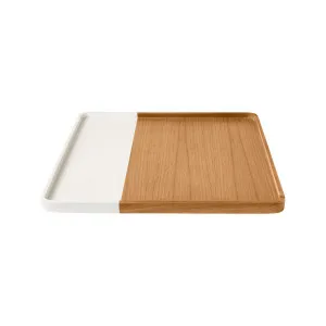 Marley Display Tray Large White by Horgans, a Tableware for sale on Style Sourcebook