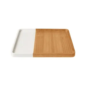 Marley Display Tray Medium White by Horgans, a Tableware for sale on Style Sourcebook