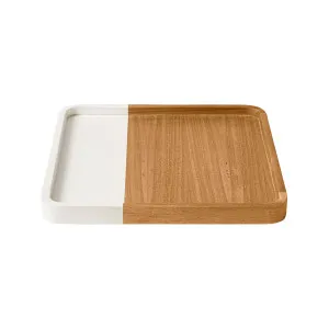 Marley Display Tray Small White by Horgans, a Tableware for sale on Style Sourcebook