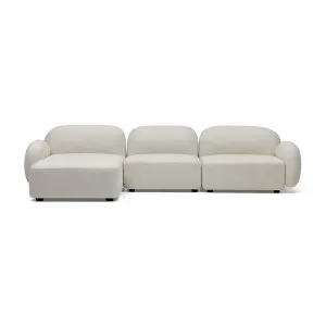 Oslo Modular Sofa Frosted Ivory 3 Seat Left by Horgans, a Sofas for sale on Style Sourcebook