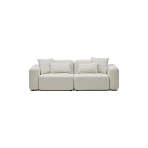 Pascal Modular Sofa Ivory White 2 Seat by Horgans, a Sofas for sale on Style Sourcebook