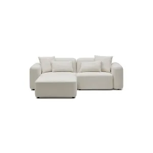 Pascal Modular Sofa Ivory White 2 Seat Left by Horgans, a Sofas for sale on Style Sourcebook